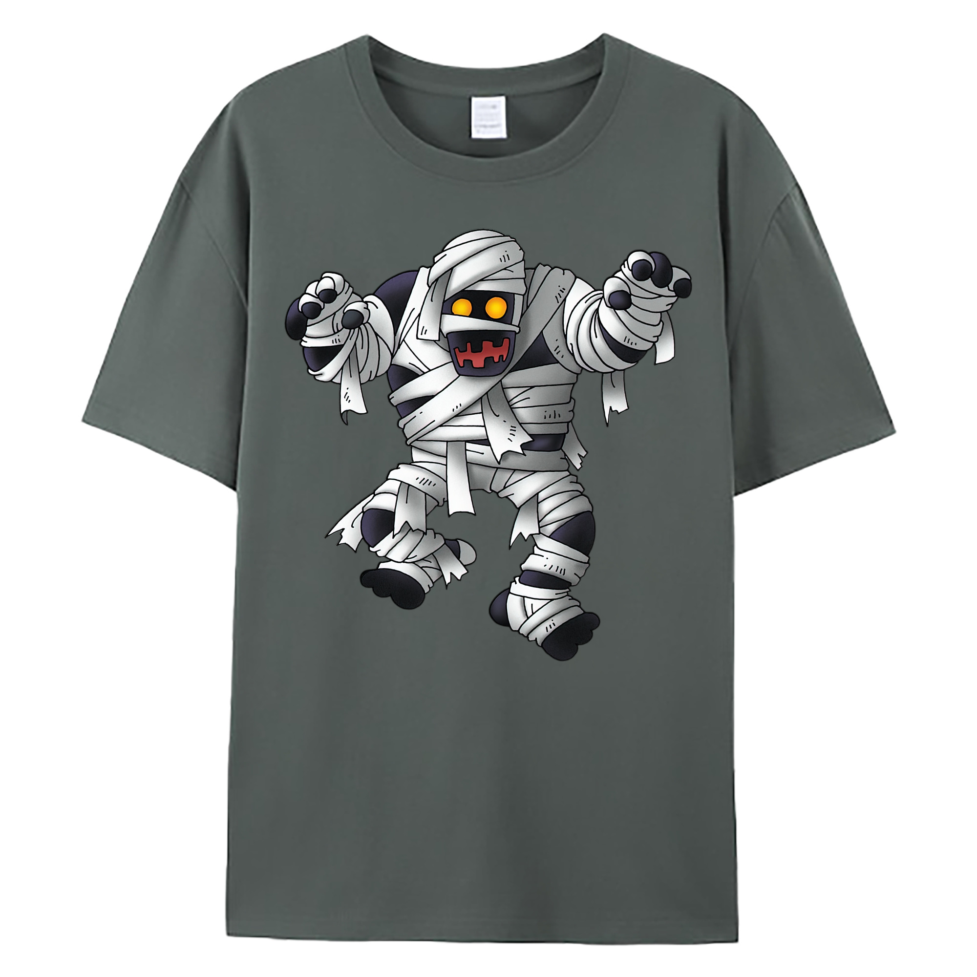 （画像用） ドラゴンクエスト Doragon Kuesuto Dragon Quest 綿100％ メンズ半袖Tシャツ｜肌触りやわらか＆通気性
